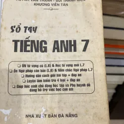  SỔ TAY TIẾNG ANH 7, sách khổ nhỏ bỏ túi, xuất bản 2001 558336
