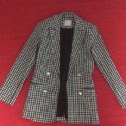 Blazer caro Béhka khoác ngoài 12810