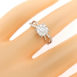 Nhẫn kim cương K18WG 0.101CT - Hàng hiệu Authentic 853125