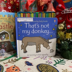 Sách ngoại văn That's Not My Donkey, Board Book, Used, móp gáy, lỗi một trang