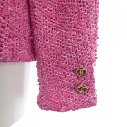 Áo khoác không cổ CHANEL P70041V42569 21C 631351