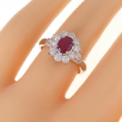 Nhẫn Ruby PT900 0.80CT 671183