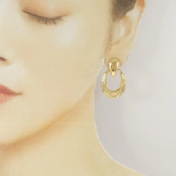 K18YG Bông tai - Hàng hiệu Authentic 871017