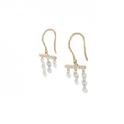 K18YG Bông tai kim cương 1.01CT - Hàng hiệu Chính hãng 869590