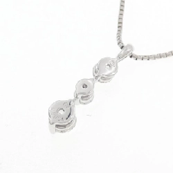 Mikimoto Dây chuyền Ba viên đá 0.80CT - Hàng hiệu Chính hãng 842636