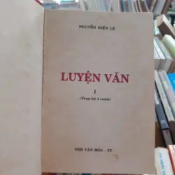 LUYỆN VĂN (TRỌN BỘ 3 CUỐN) - NGUYỄN HIẾN LÊ 642874