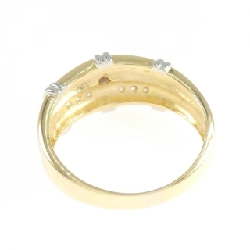 Nhẫn kim cương K18YG/PT900 0.15CT 669464