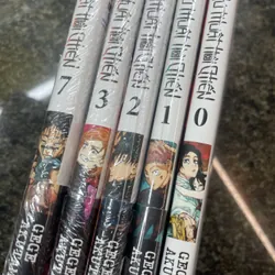 Truyện Chú thuật hồi chiến Tập 0,1,2,3,7 5 cuốn