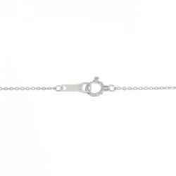 K18WG Dây chuyền kim cương chéo 0.06CT - Hàng hiệu Chính hãng 861750