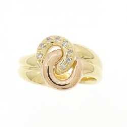 Nhẫn kim cương K18YG/K18PG 0.08CT - Hàng hiệu Chính hãng 851480