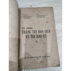 Kỹ Thuật Trang Trí Hoa Quả & Tỉa Rau Củ - Nguyễn Thị Thanh Thủy, Trần Thanh Tâm, Lê Minh Bảo Toàn 505479