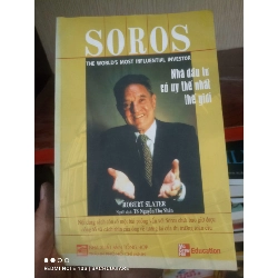 (Sách cũ SCGR) Soros: nhà đầu tư có uy thế nhất thế giới - Robert Slater VAVO Blogmeo090426