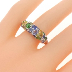 Nhẫn đá màu K18WG - Hàng hiệu Authentic 847130