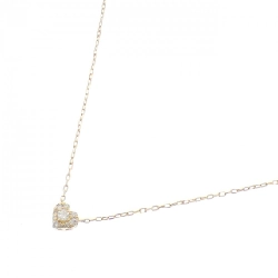 K18YG Dây chuyền kim cương hình trái tim 0.15CT - Hàng hiệu Chính hãng 862161