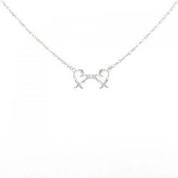 Dây chuyền Tiffany Double Loving Heart - Hàng hiệu Authentic