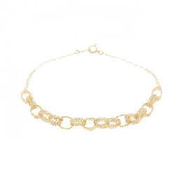 K18YG Vòng tay - Hàng hiệu Chính hãng 873272