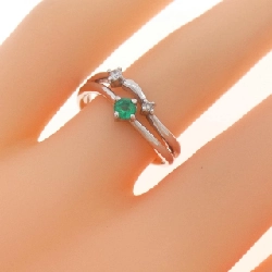 Nhẫn Emerald K18WG 0.11CT - Hàng hiệu Chính hãng 852294