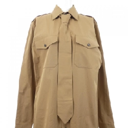 Áo sơ mi PRADA logo hình tam giác P478GY S232 126L - Hàng hiệu Chính hãng 775023