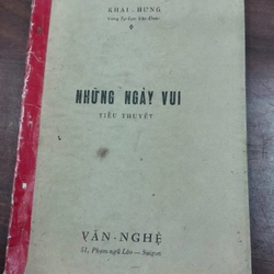 NHỮNG NGÀY VUI (TIỂU THUYẾT)