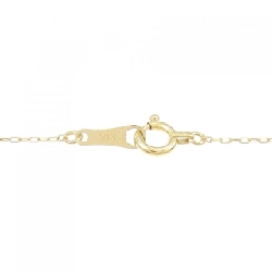 K18YG Dây chuyền kim cương hình trái tim 0.15CT - Hàng hiệu Chính hãng 864037