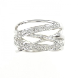 Nhẫn kim cương K18WG 0.10CT 670942