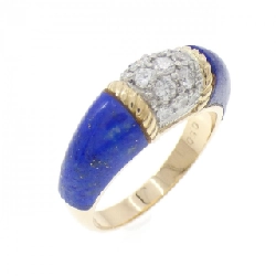 Nhẫn Lapis Lazuli 750YG/PLAT - Hàng hiệu Authentic