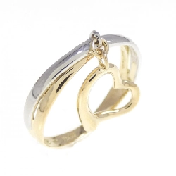 Nhẫn hình trái tim K18YG/PT900