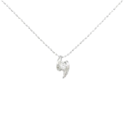 Dây chuyền kim cương PT900/PT850 0.06CT - Hàng hiệu Authentic