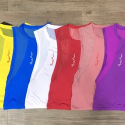 Áo tank yếm nữ tập Yoga, Zumba, Gym (Size L) - Màu đen 333980