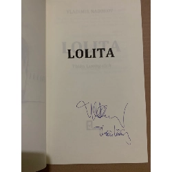 Lolita- tác giả Vladimir Nabokov- dịch giả Thiên Lương-NXB Andi 2018 Mới 95%- STB3005- Tiểu Thuyết 154388