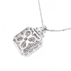 K18WG Dây chuyền kim cương 0.75CT - Hàng hiệu Chính hãng 863536