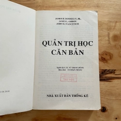 II Tựa sách: Quản Trị Học Căn Bản - James H. Donnelly, James L. Gibson, John M. Ivancevich 464145