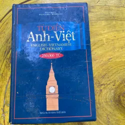 TỪ ĐIỂN ANH-VIỆT VIỆT ANH - BÙI PHỤNG- ENGLISH-VIETNAMESE-VIETNAMESE-ENGLISH DICTIONARY 729174