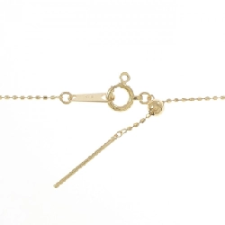 K18YG Heart × Star Mother of Pearl Necklace - Hàng hiệu Authentic 845846