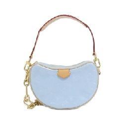 Túi xách vai Louis Vuitton LV Remix (Vernis) Croissant PM M24021 - Hàng hiệu Chính hãng