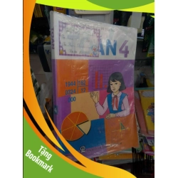 (TẶNG BOOKMARK) Toán 4 2021 mới 80% ố viết Giáo khoa RBK2702