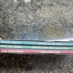 Box 3 tác phẩm văn học Nobel Chuyện tình ông quan toà, Chốn khuê các, Khải hoàn môn 763383