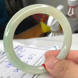 vòng ngọc phỉ thuý type A bản đũa 552159
