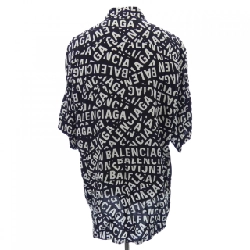 BALENCIAGA HOMEWEAR 681813 TML21 Áo Sơ Mi Ngắn Tay - Hàng hiệu Chính Hãng 883113