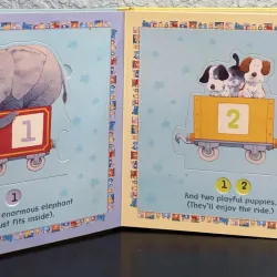 Board book - The Usborne 1 2 3 Jigsaw Book 933955