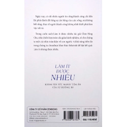 Làm Ít Được Nhiều - Chin-Ning Chu 288378