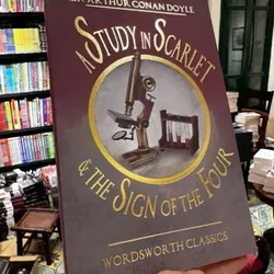 Sherlock Holmes A Study In Scarlet & The Sign Of The Four bySir Arthur Conan Doyle 560316