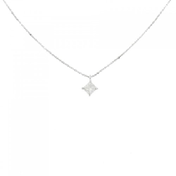 K18WG Solitaire Dây chuyền kim cương 0.310CT - Hàng hiệu Chính hãng