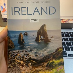 sách tiếng anh, sách du lịch Ireland, giá gốc 550k
