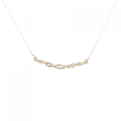 Dây chuyền kim cương K18YG 0.06CT - Hàng hiệu chính hãng