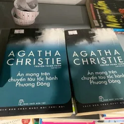 [Sách Cũ SCGR] Án mạng trên chuyến tàu tốc hành phương Đông TKB0507 Truyện Trinh Thám