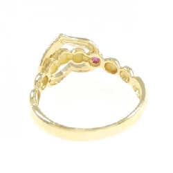 Nhẫn ruby hình trái tim K18YG 0.07CT 669716