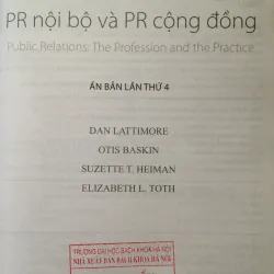 PR NỘI BỘ VÀ PR CỘNG ĐỒNG 937138