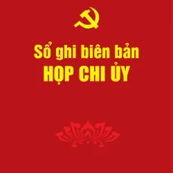 Sổ ghi biên bản họp chi ủy