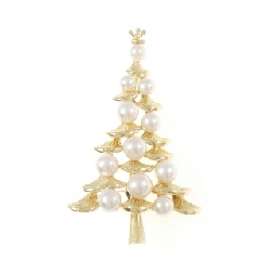 Brooch Ngọc Trai Akoya Mikimoto - Hàng hiệu Chính hãng